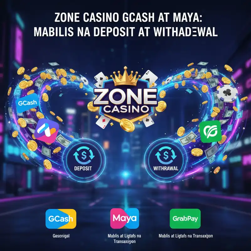 Zone Casino GCash at Maya Payment Methods